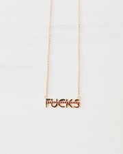 No Fucks Necklace