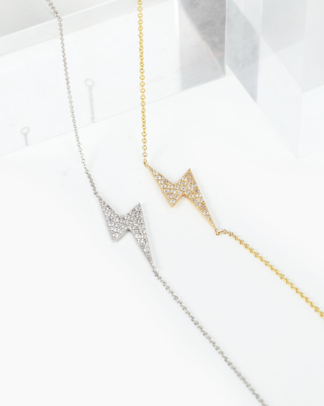Diamond Lightning Bolt Necklace – For Ever Fine Jewelry